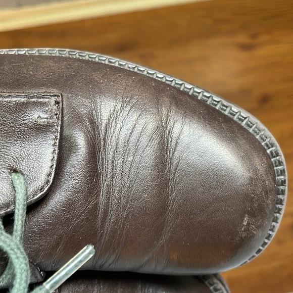 White Mountain Women’s‎ Brown Leather Booties, size 7 - Picture 11 of 11